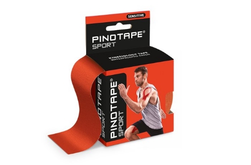 Bild von Kinesio Tape PINOTAPE® Sport Sensitiv - Rot