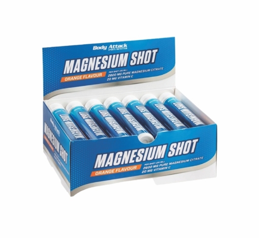 Bild von FLÜSSIGES MAGNESIUM + VITAMIN C - 20 x 25ml Body Attack