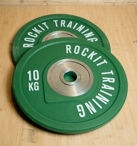 Bild von SET MIT 2 OLYMPISCHEN SCHEIBEN 10 KG - ROKIT