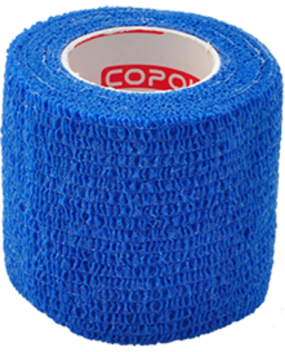 Bild von Selbstklebender elastischer Verband 5 cm - Hellblau