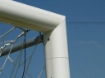 Bild von Festes Aluminium-Fußballtor 7,32 x 2,44 m – P5905