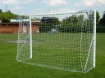 Bild von Poarta Futsal Aluminiu 3x2 m, independenta, cu colturi sudate si suporturi rabatabile pentru plasa