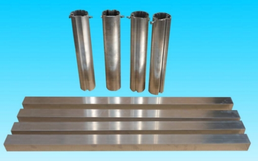 Bild von Kit mansoane poarta fotbal aluminiu Ø 80 mm – transformare din independenta in fixa