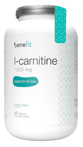 Bild von L-Carnitina 1500mg - 60 Tablete Benefit