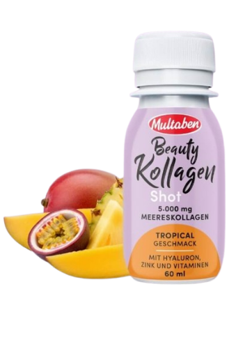 Bild von Beauty Colagen Shot 60ml Tropical - Multaben 