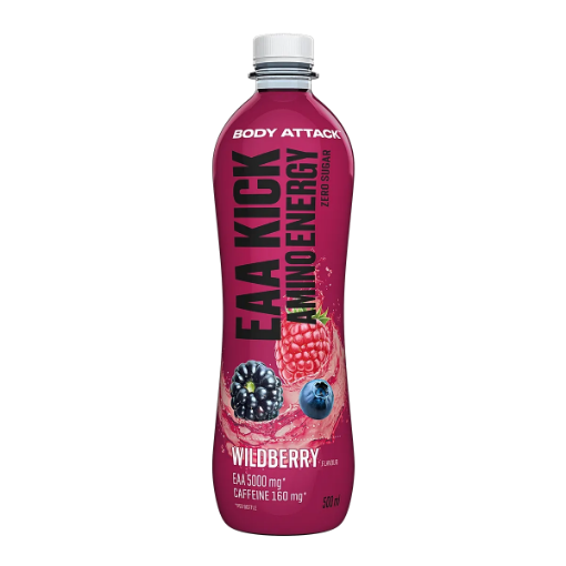 Bild von EAA Kick Amino Wild Berry - 500ml Body Attack