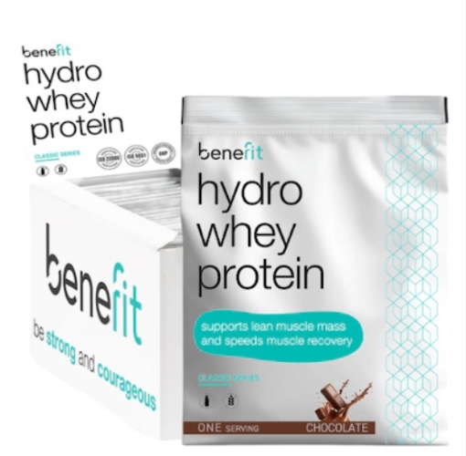Bild von Hydro Whey Protein 34 g Căpșuni & Banane - Benefit