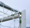 Bild von Mobiles Aluminium-Fußballtor 6 × 2 m — Ø80 mm mit Netz — VI 6033