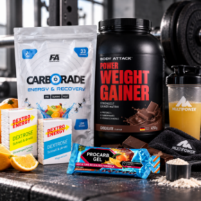 Bild für Kategorie Kohlenhydrate, Weight Gainer & Energiegele